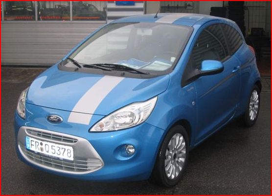 Dive blue ford ka #8