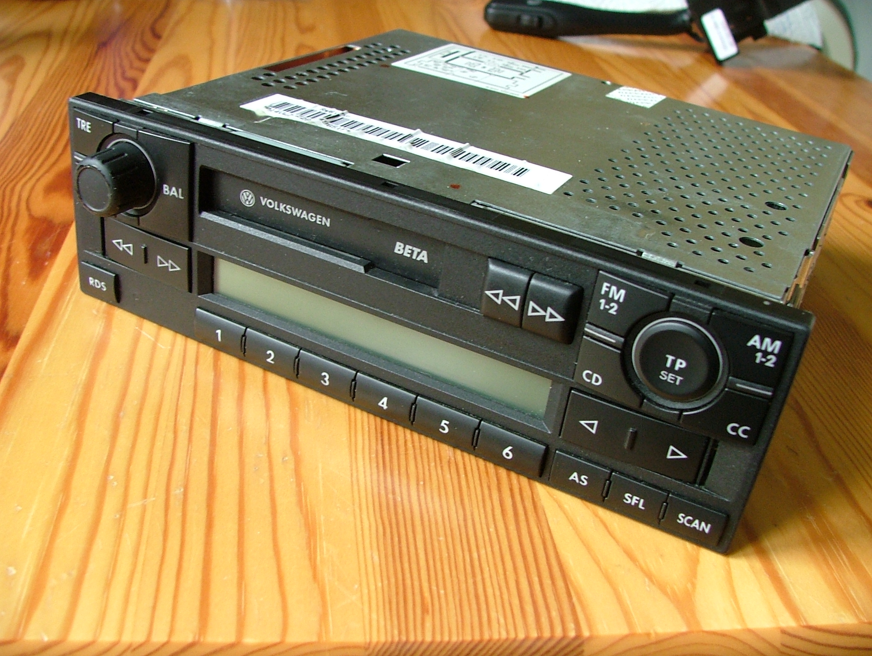 VW Radio beta V 5 original Autoradio aus Golf IV MJ 2002