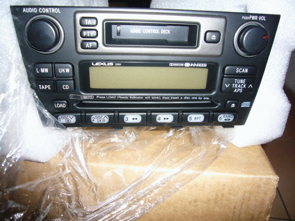 Cdlexus Lexus IS 200/300 Original Radio NEU Lexus