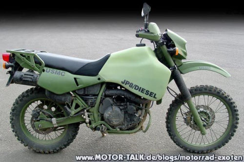 Das einzig ernstzunehmende Dieselmotorrad : Motorrad-Exoten