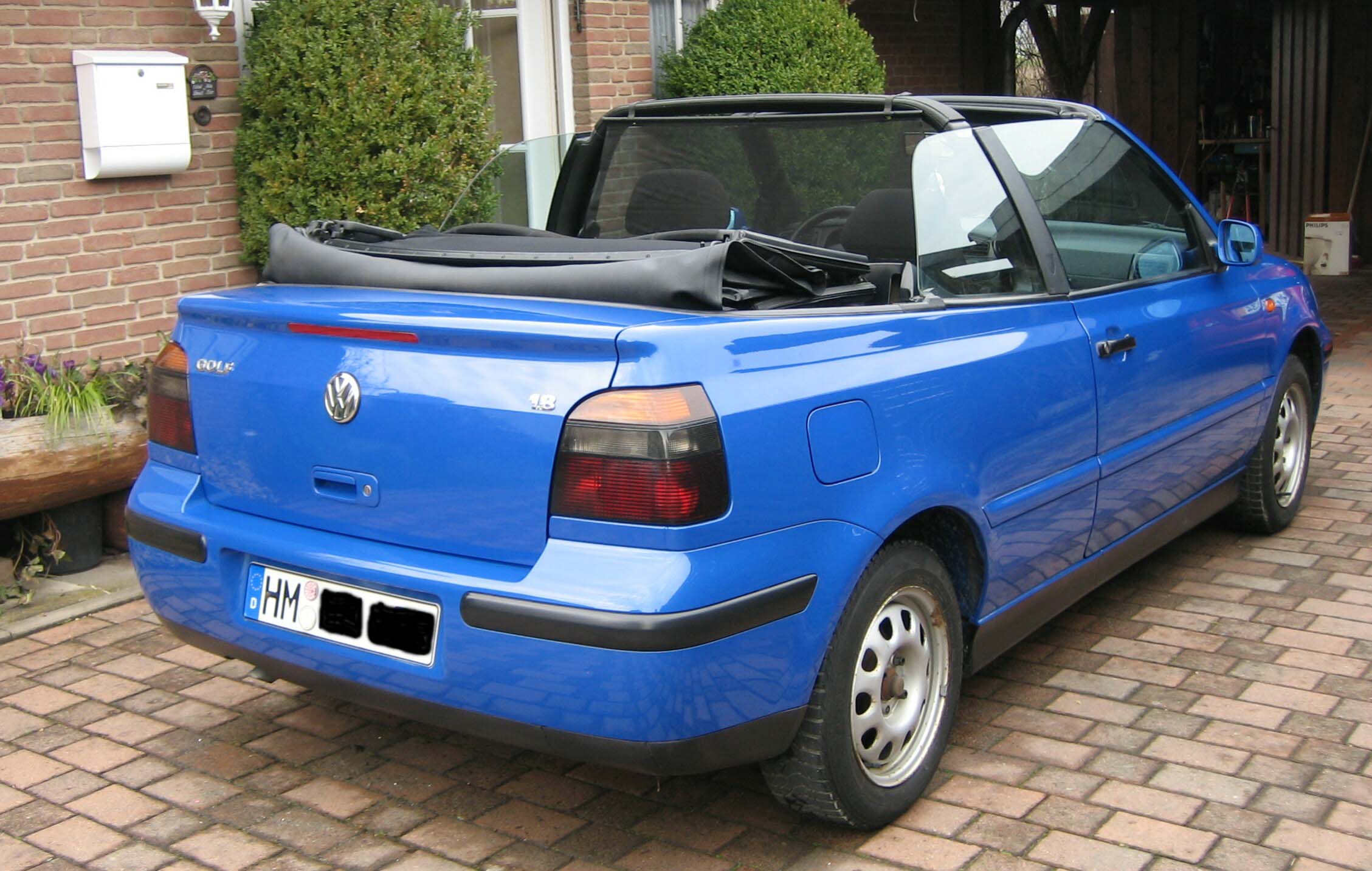 Vw Golf Iv Cabriolet Comfortline Ez 0498 Biete Volkswagen