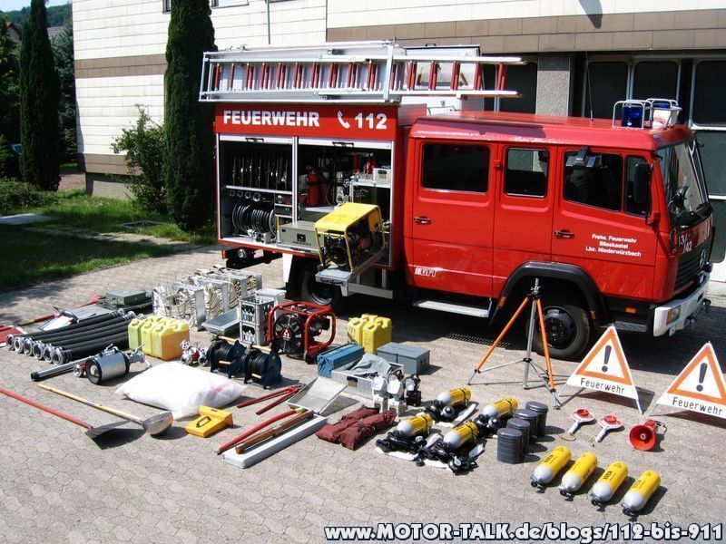 LF, TLF, PA, TS?? Was heisst das eigentlich? : 112 bis 911