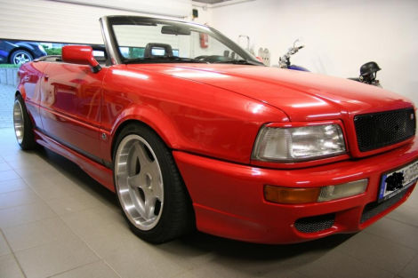 Audi 80 Cabrio 5 Zyl Typ 89 Euro 2 mit neuem Verdeck 118