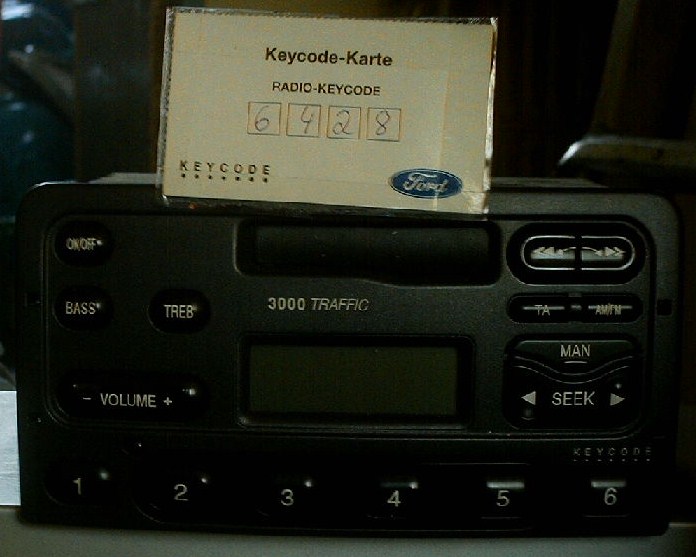 Ford 3000 radio #3